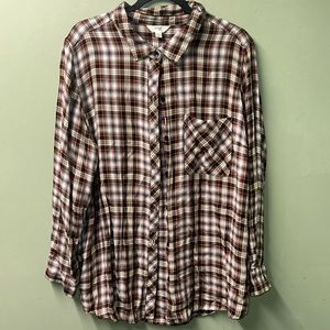 Womens flannel top